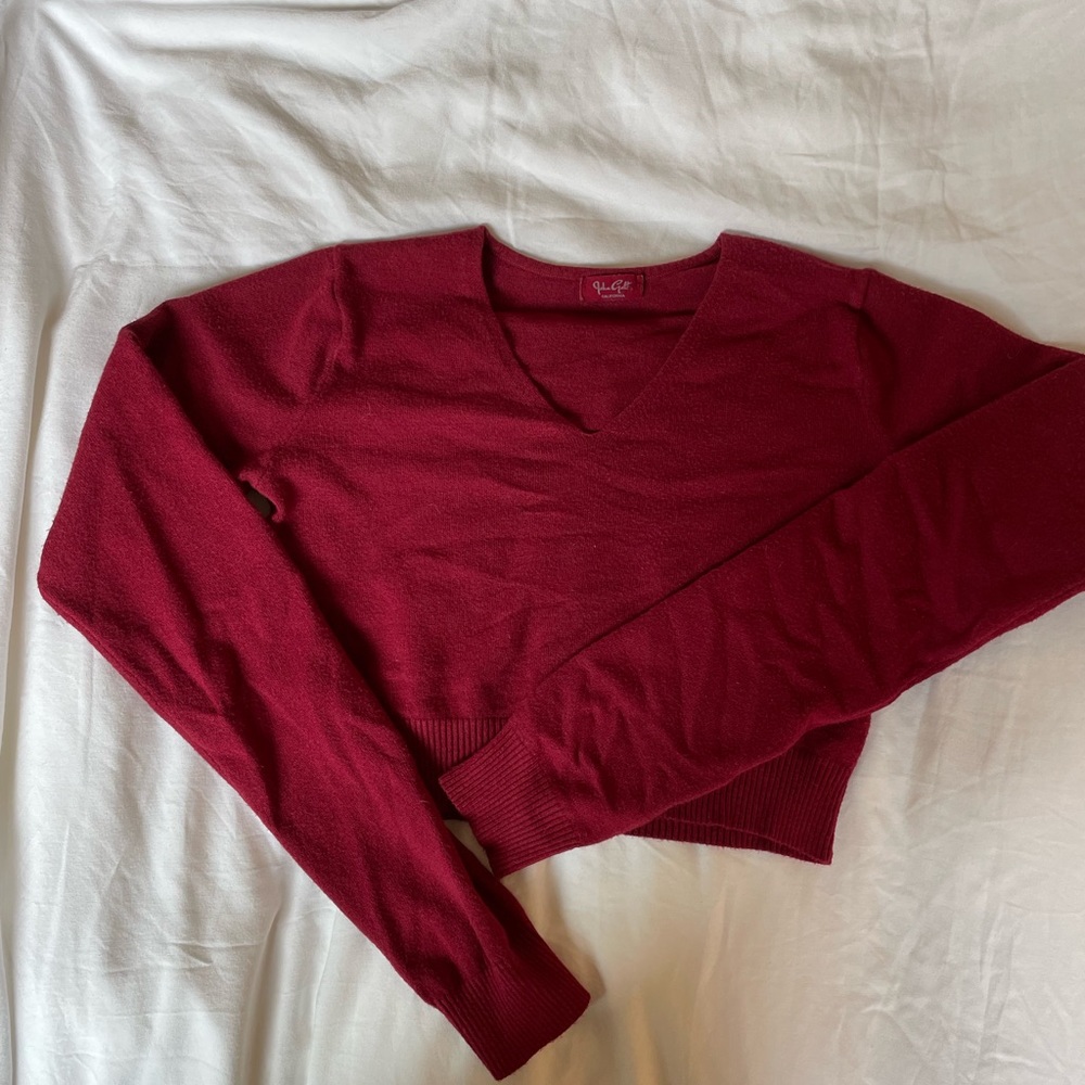 BRANDY CROPPED LONG SLEEVE